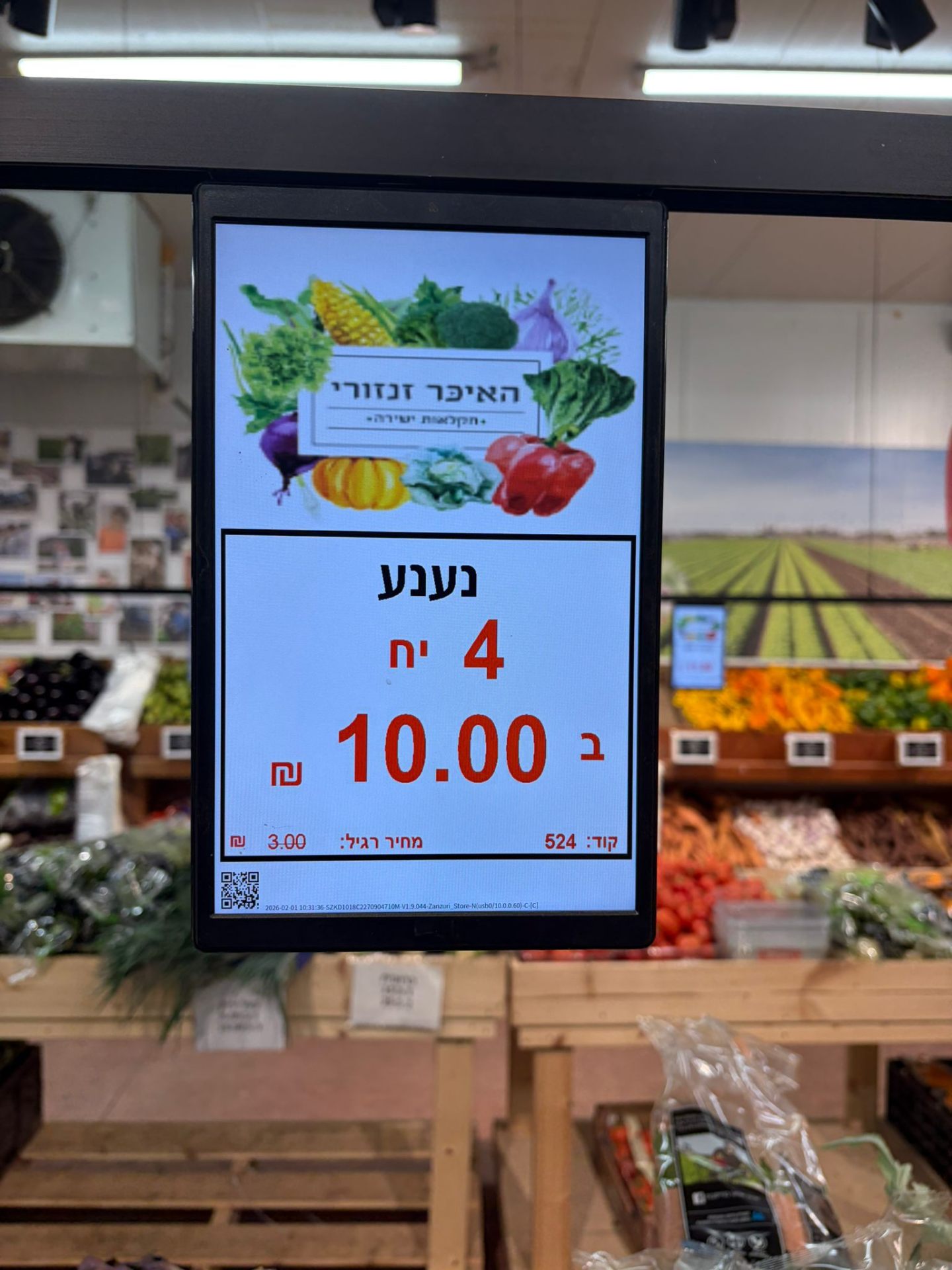 תג ESL בחנות זנזורי